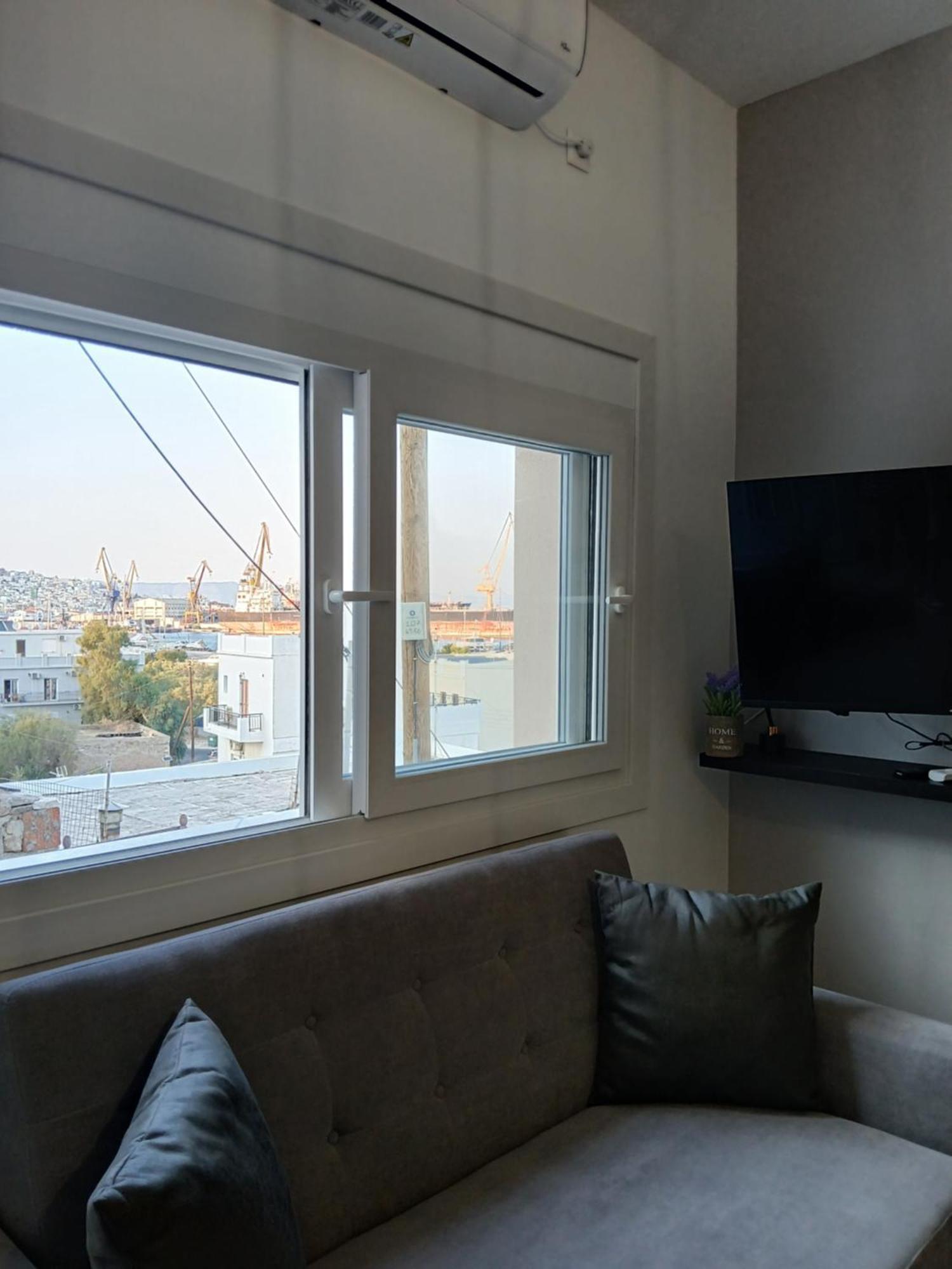 Panorama Apartment Ermoupoli Exteriör bild